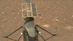 Ingenuity helicopter blades deploy on Mars