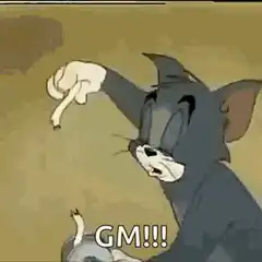 Tom Cat Waking Up GM