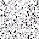 Glitchy abstract pattern