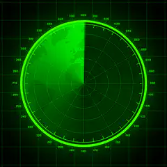 Green radar screen scanning