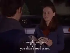 Alex and Brendan talking about reading