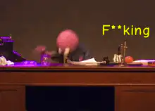 Pink puppet nails it
