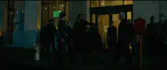 John Wick raises hand to stop fight