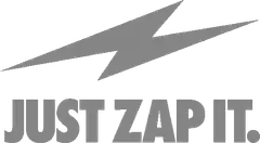 Just Zap It lightning bolt