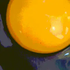 pixel art yellow circle