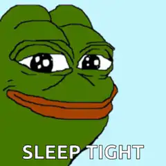 Pepe Sleep Tight OK Hand