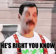 Freddie Mercury He's Right You Know