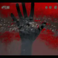 Slender Man jumpscare with girl