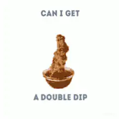 chicken nugget double dip