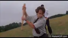 Martin Costas smashes computer with bat