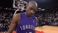 Vince Carter Toronto Raptors hand gesture