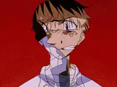 Shinji Ikari face morphing