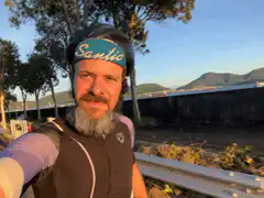 Bearded Cyclist Selfie