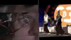 The Shining eye zoom and Bitcoin wizards