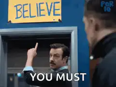 Ron Swanson Believe You Must