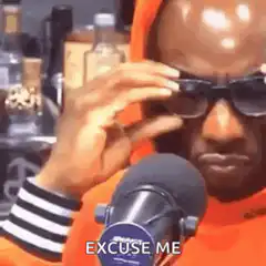 Kevin Hart Excuse Me Glasses