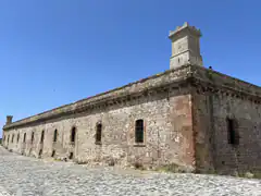 Old stone fort with tower