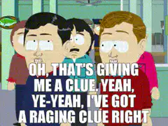 Raging Clue South Park