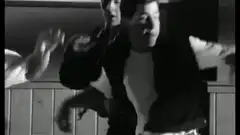 black and white group dance