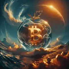 Bitcoin Apple in Space