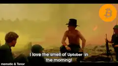 I love the smell of Uptober in the morning