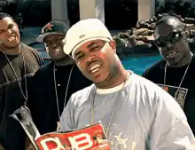 Ice Cube holding RB magazine