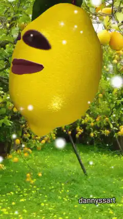 Singing Lemon Merry Christmas