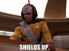 Worf Shields Up