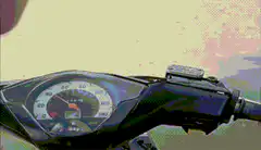 Motorcycle speedometer needle bouncing