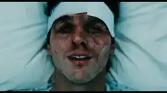 Bruce Wayne waking up injured