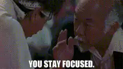 Mr. Miyagi You Stay Focused