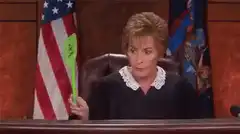 Judge Judy slams fly swatter