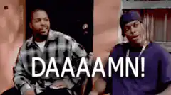 Ice Cube and Chris Tucker Daaaamn