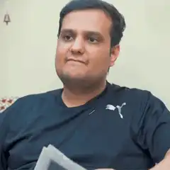 Man makes skeptical face