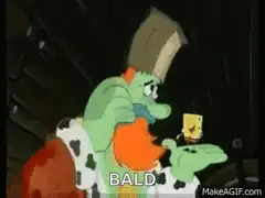 Plankton reveals SpongeBob is bald