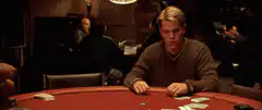 Matt Damon poker scene