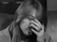 Axl Rose facepalm