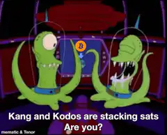 Kang and Kodos stacking sats
