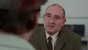 Bill Murray talking to a man