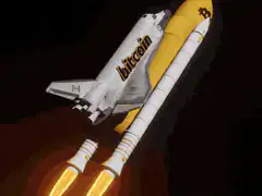 Bitcoin Space Shuttle Launch