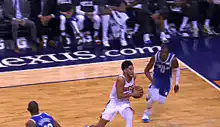 Jeremy Lin misses layup and loses ball