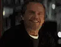 Jack Nicholson creepy smile