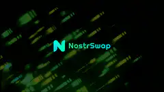 NostrSwap crypto swap animation