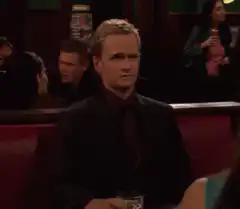 Barney Stinson dramatic reaction