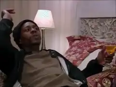 Man gets zapped on couch