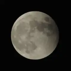 Lunar eclipse time-lapse