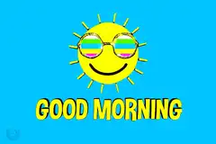 Good Morning Sun with Changing Glasses
