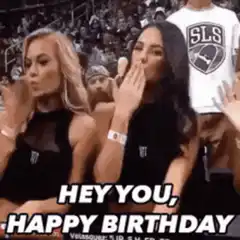 MMA fighter blows birthday kiss