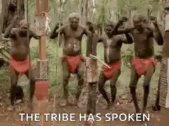 tribe dancing the tribe has spoken