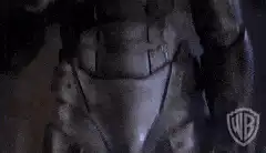 Batman raises middle finger